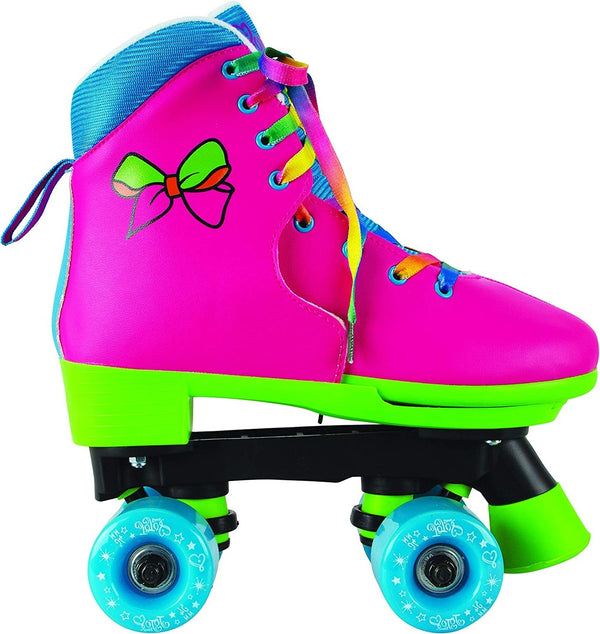 Girls' Adjustable Jojo Rainbow Quad Roller Skates