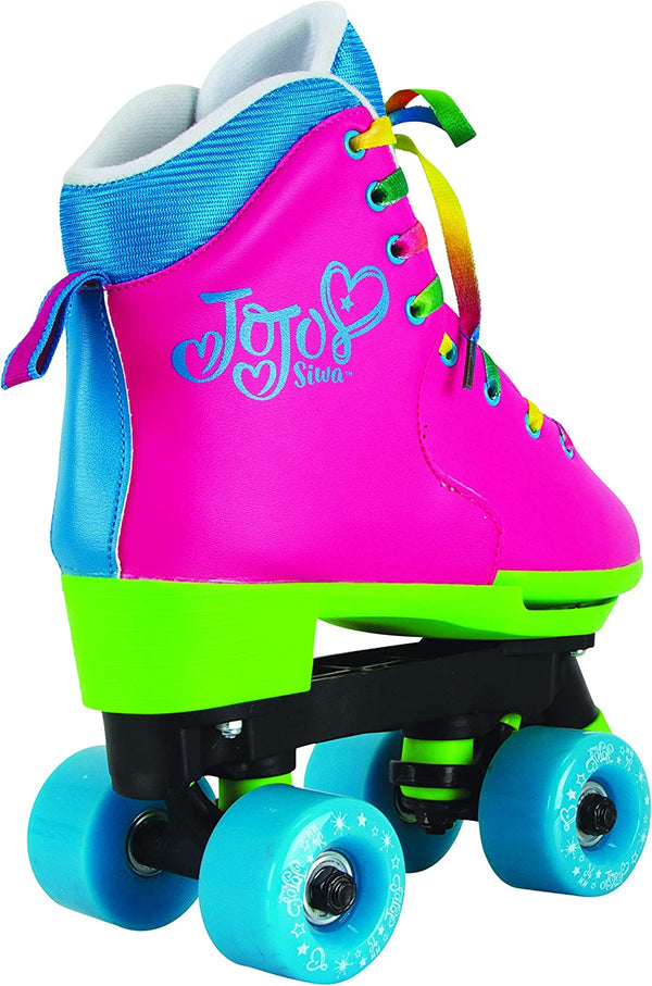 Girls' Adjustable Jojo Rainbow Quad Roller Skates