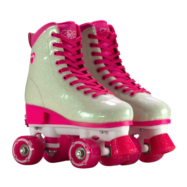 Girls' Adjustable Barbs Quad Roller Skates
