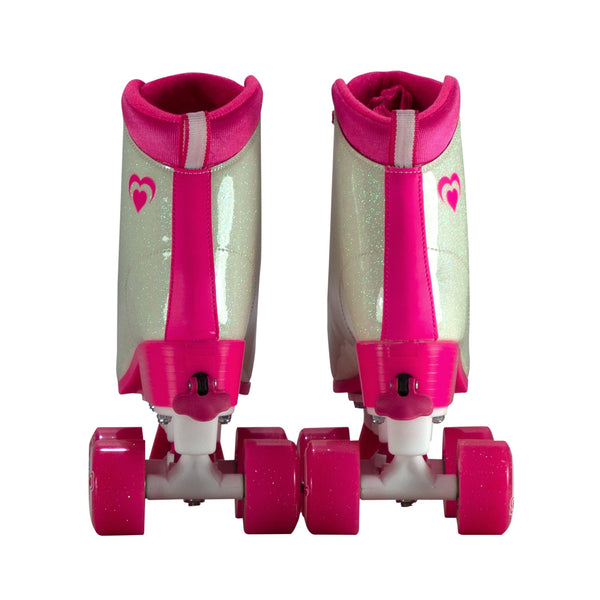 Girls' Adjustable Barbs Quad Roller Skates