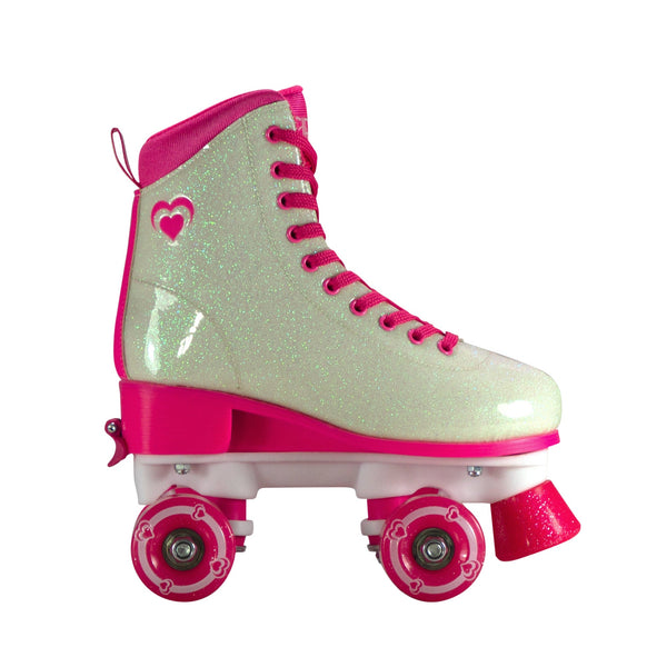 Girls' Adjustable Barbs Quad Roller Skates