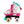 Load image into Gallery viewer, Girls&#39; Adjustable Jojo Party In Pink Quad Roller Skates
