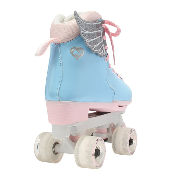 Girls' Adjustable Classic Cotton Candy Quad Roller Skates