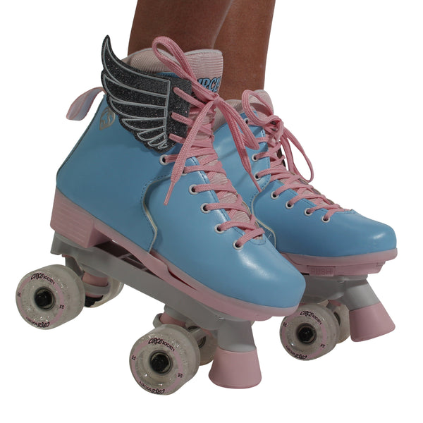 Girls' Adjustable Classic Cotton Candy Quad Roller Skates