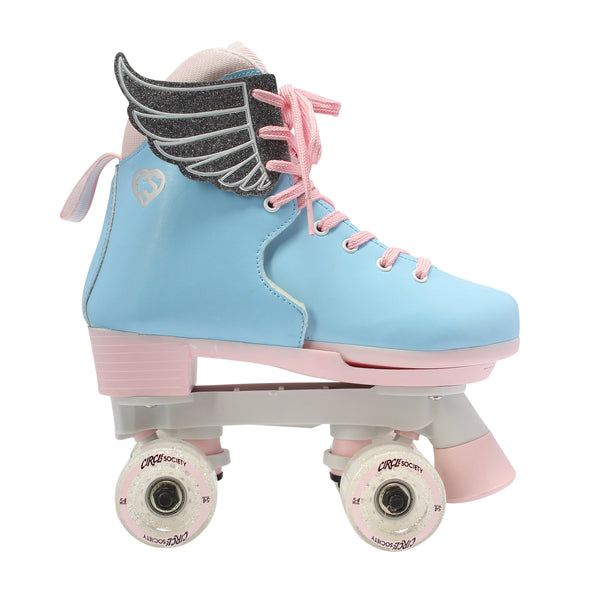 Girls' Adjustable Classic Cotton Candy Quad Roller Skates