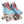 Load image into Gallery viewer, Girls&#39; Adjustable Classic Cotton Candy Quad Roller Skates
