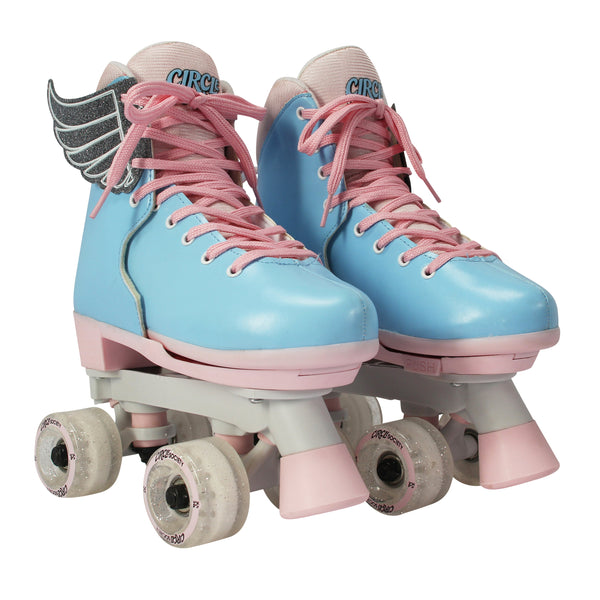 Girls' Adjustable Classic Cotton Candy Quad Roller Skates